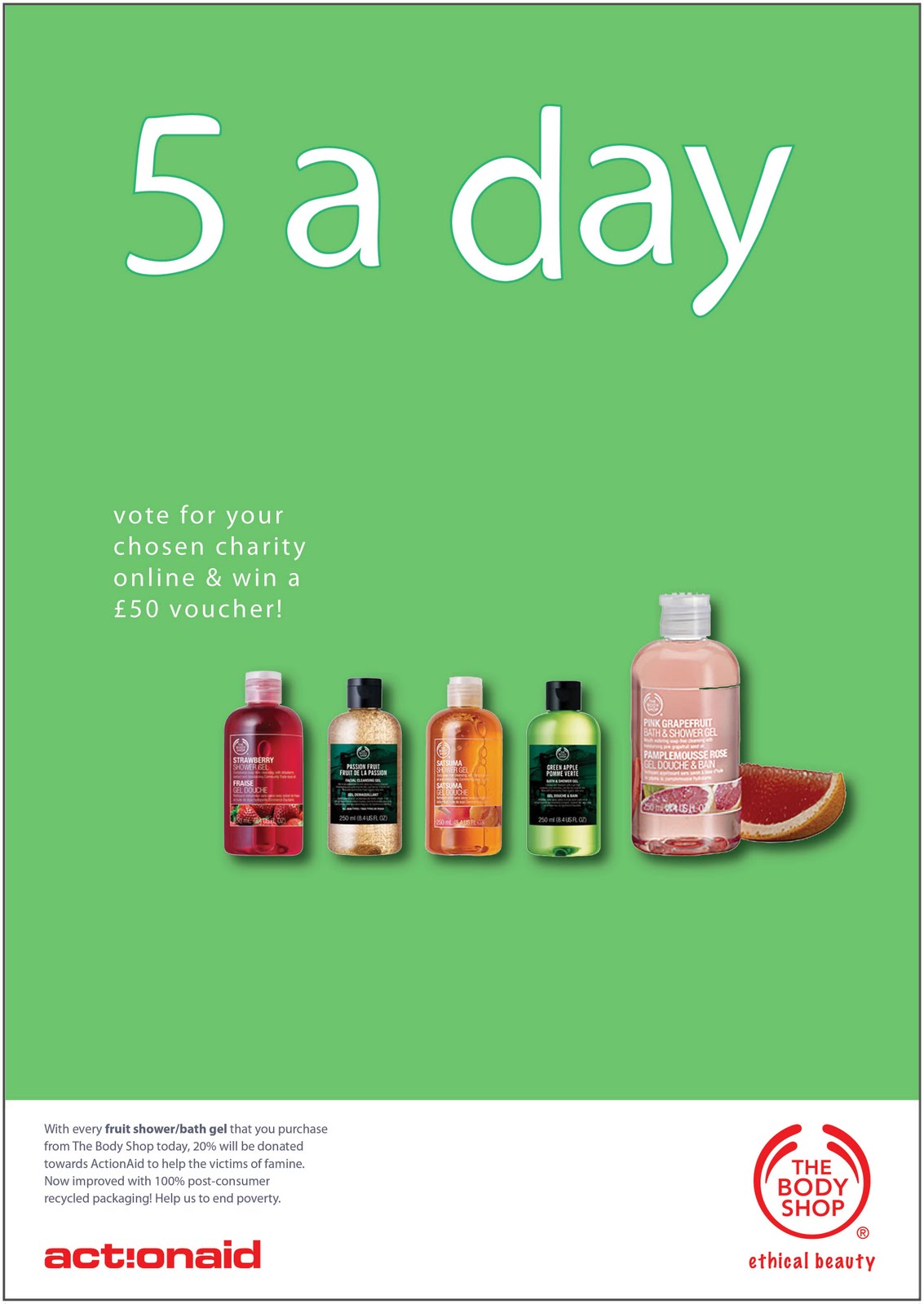 5 A Day Poster