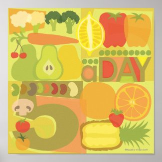 5 A Day Poster