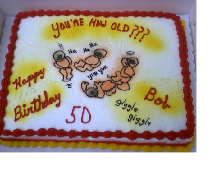 50th Birthday Cake Ideas