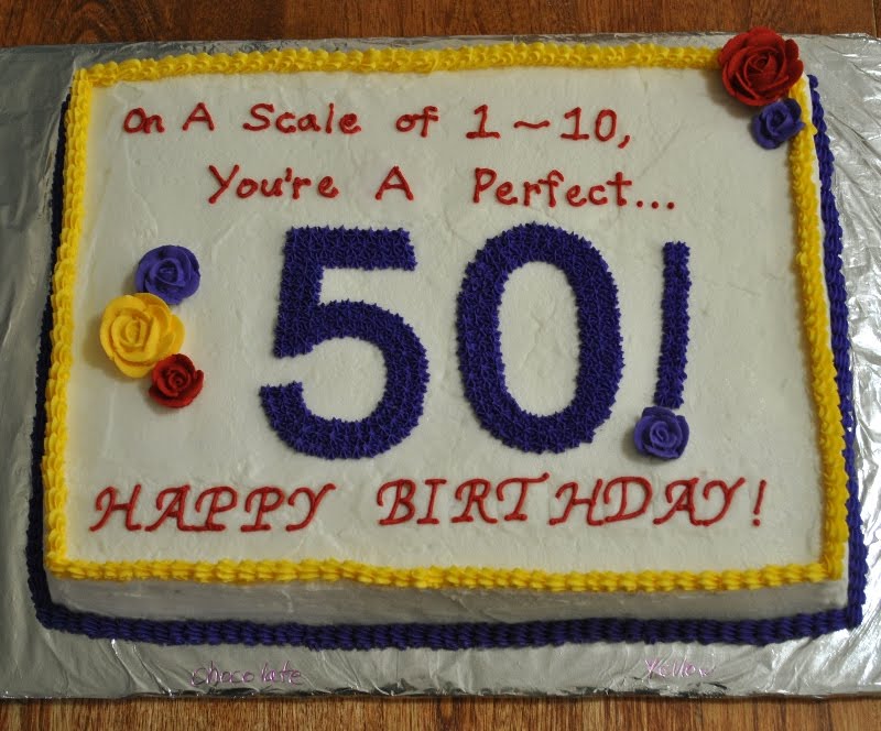 50th Birthday Cake Ideas For Women