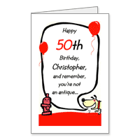 50th Birthday Cards For Men