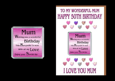 50th Birthday Cards For Mum
