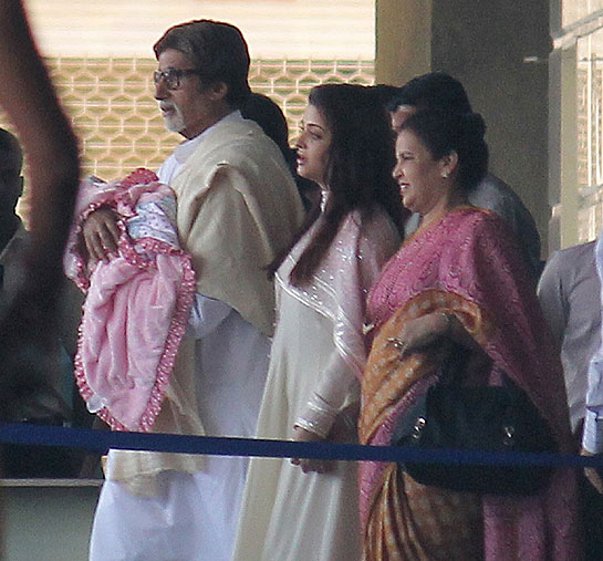 Aishwarya Rai Baby Girl Photos Leaked