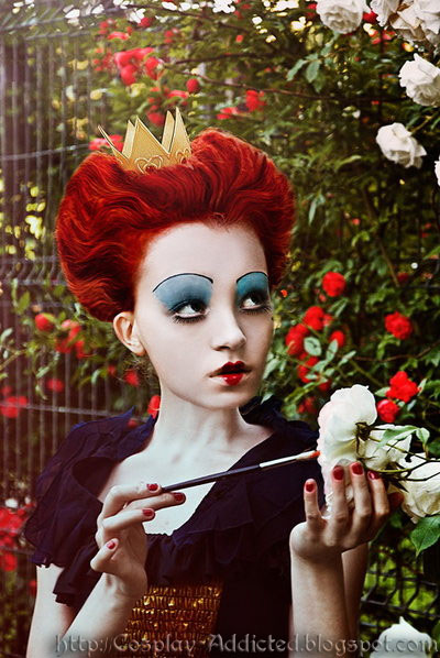 Alice In Wonderland Queen Of Hearts Makeup