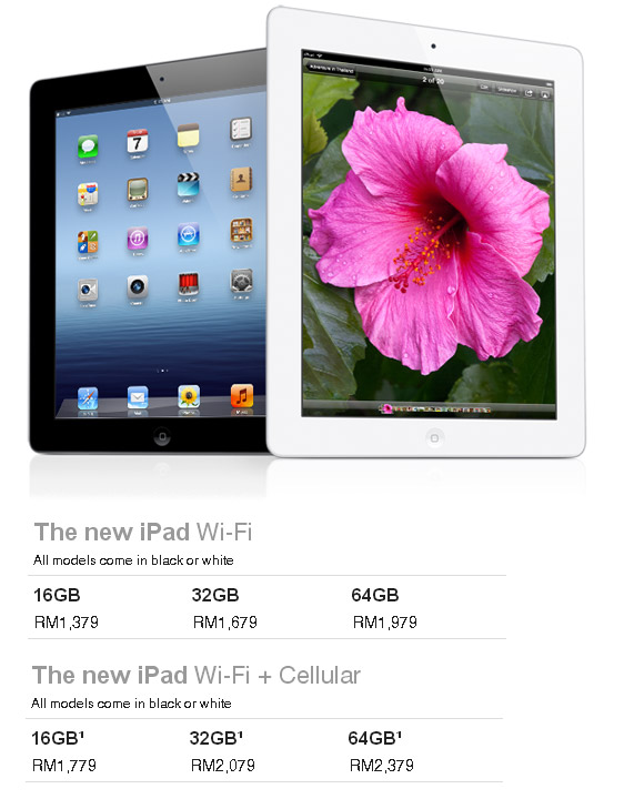 Apple Ipad 3 Price In Malaysia