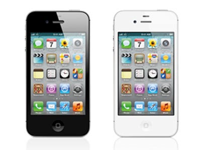 Apple Iphone 4s White And Black