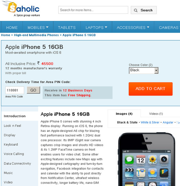 Apple Iphone 5 Price In Uk