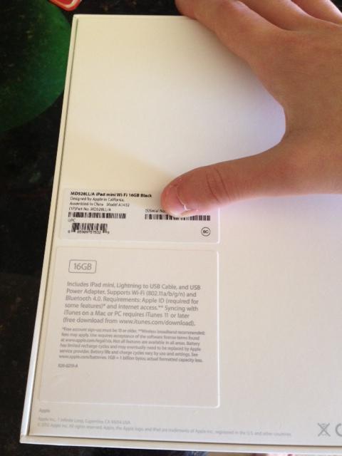 Apple Iphone 5 White Box