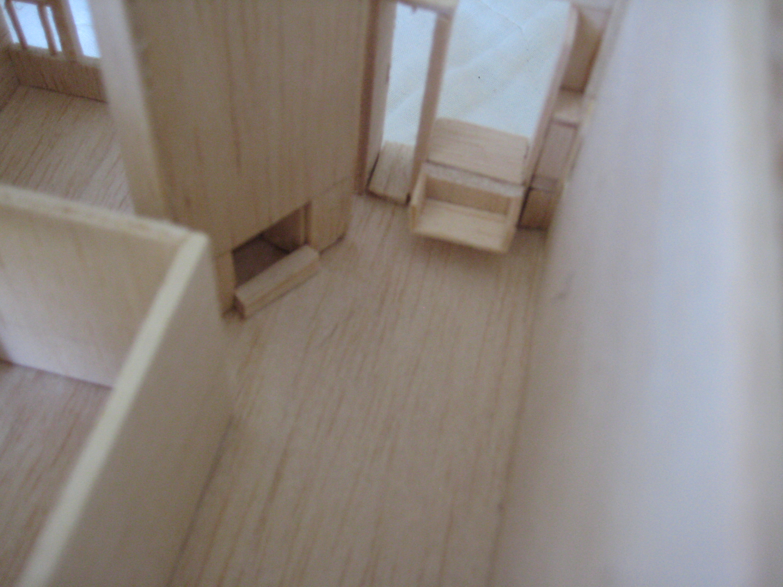 Balsa Wood Model House