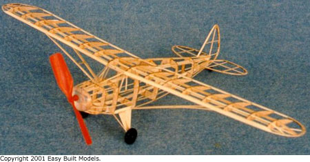 Balsa Wood Model Planes