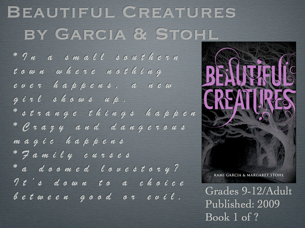 Beautiful Creatures Book 1