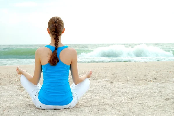 Beautiful Woman On Beach