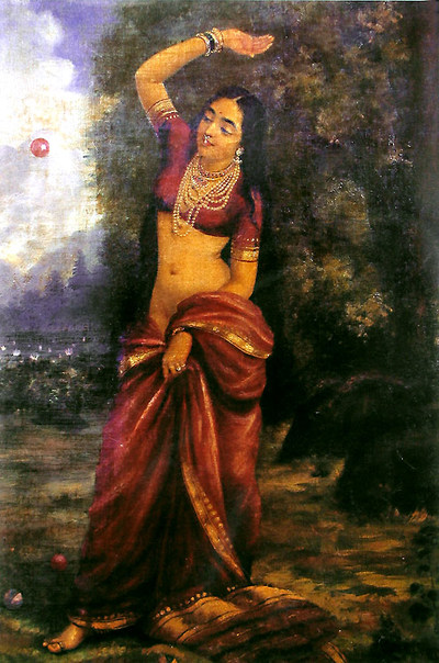 Beautiful Woman Painting
