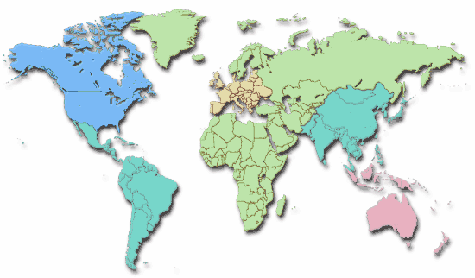 Big World Map With Countries Labeled