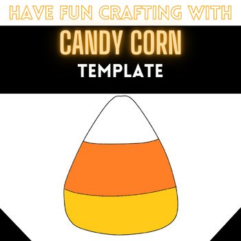 Blank Candy Corn Template