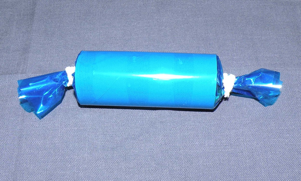 Blue Cellophane Paper
