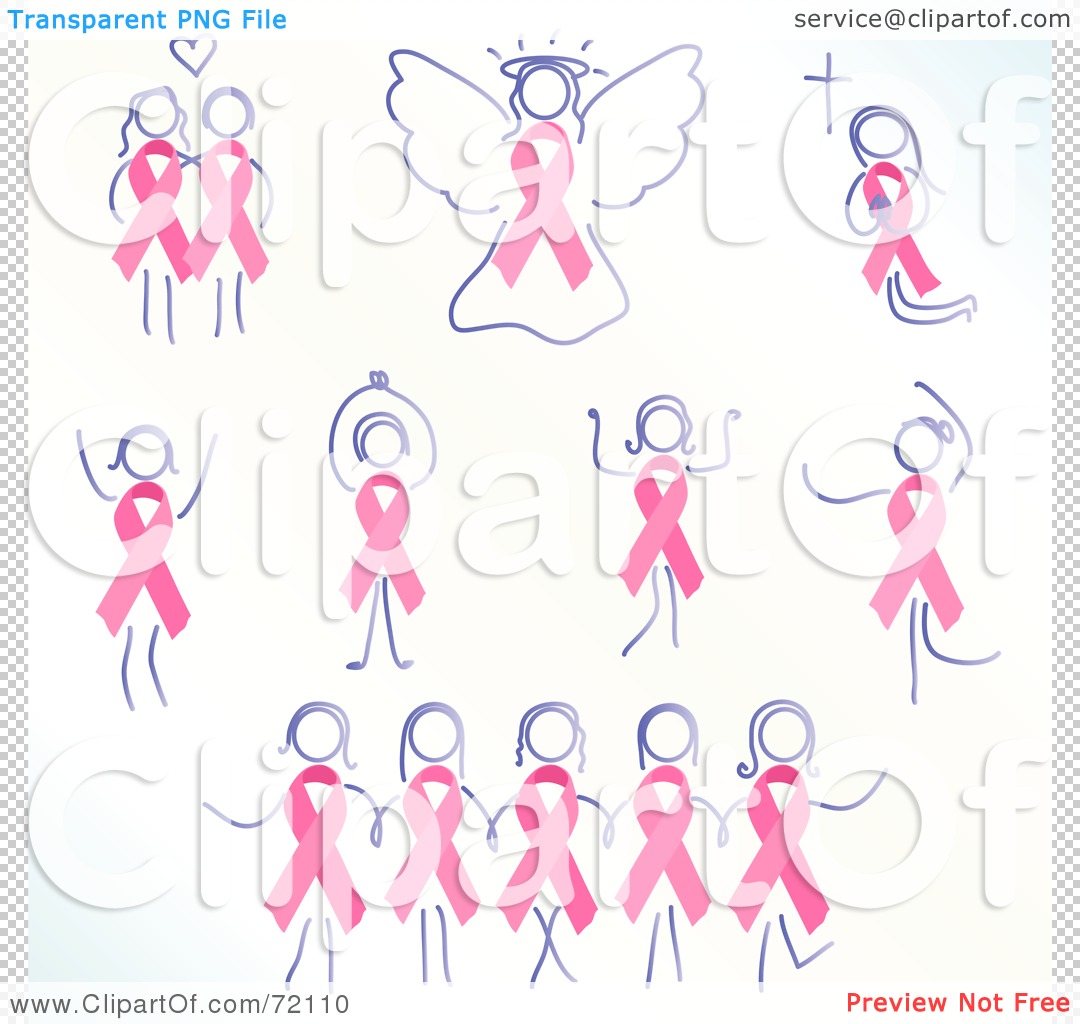 Breast Cancer Ribbon Clip Art