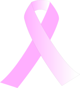 Breast Cancer Ribbon Clip Art Black White