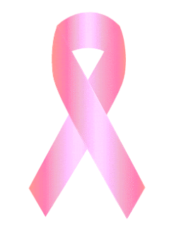 Breast Cancer Ribbon Clip Art Black White