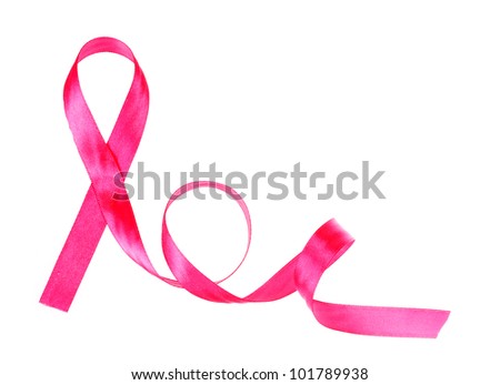 Breast Cancer Ribbon Clip Art Black White