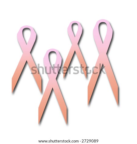 Breast Cancer Ribbon Clip Art Black White