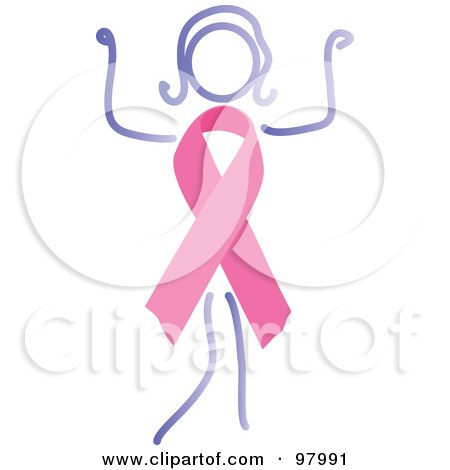 Breast Cancer Ribbon Clip Art Graphics