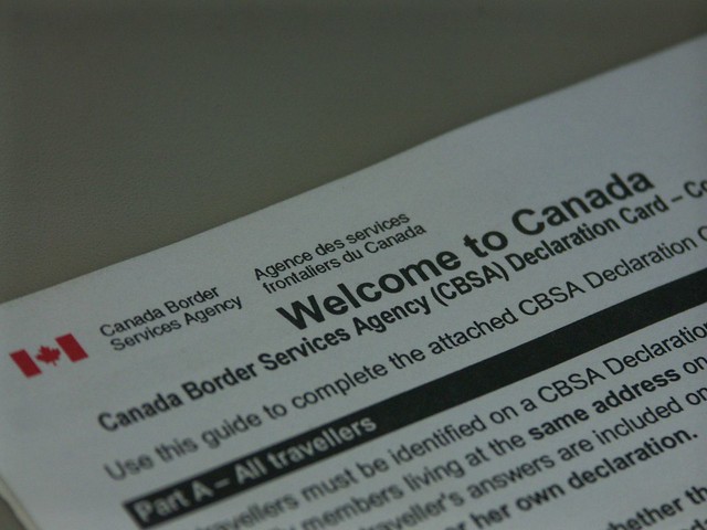 Canada Immigration Form