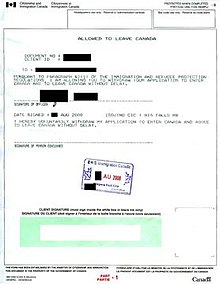 Canada Immigration Form Download