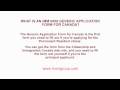 Canada Immigration Form Imm 0008