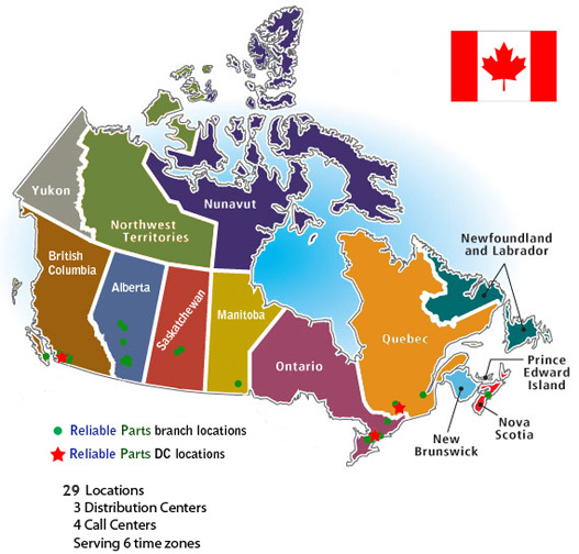 Canada Postal Codes Montreal