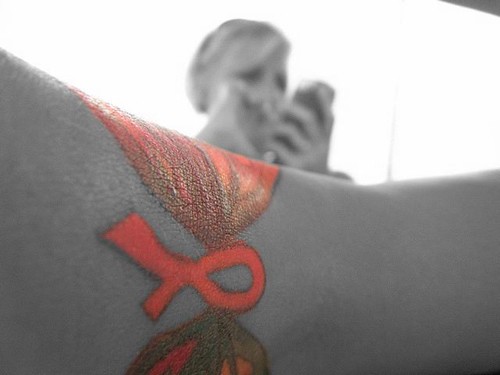 Cancer Ribbon Tattoos Ideas