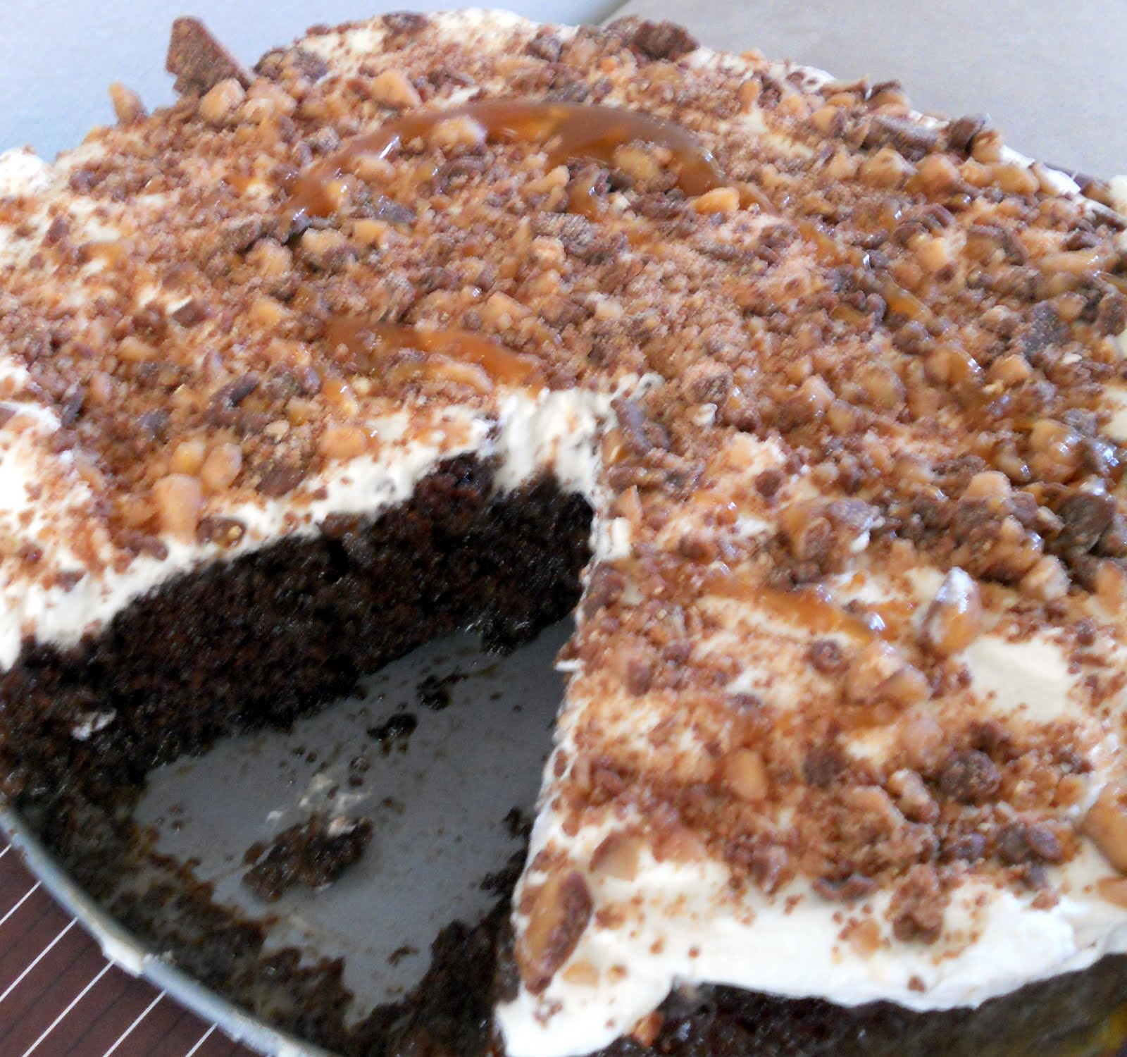 Candy Bar Cake Recipe