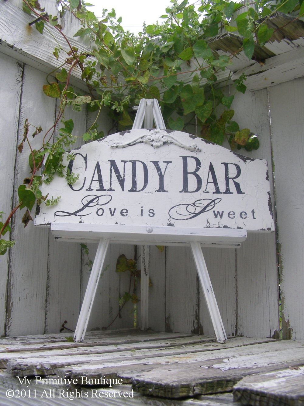 Candy Bar Sign