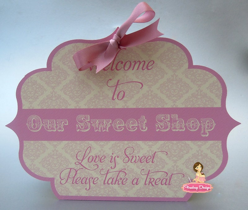 Candy Bar Sign Wording