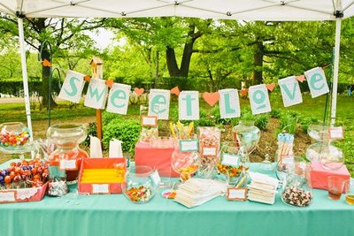 Candy Bar Signage