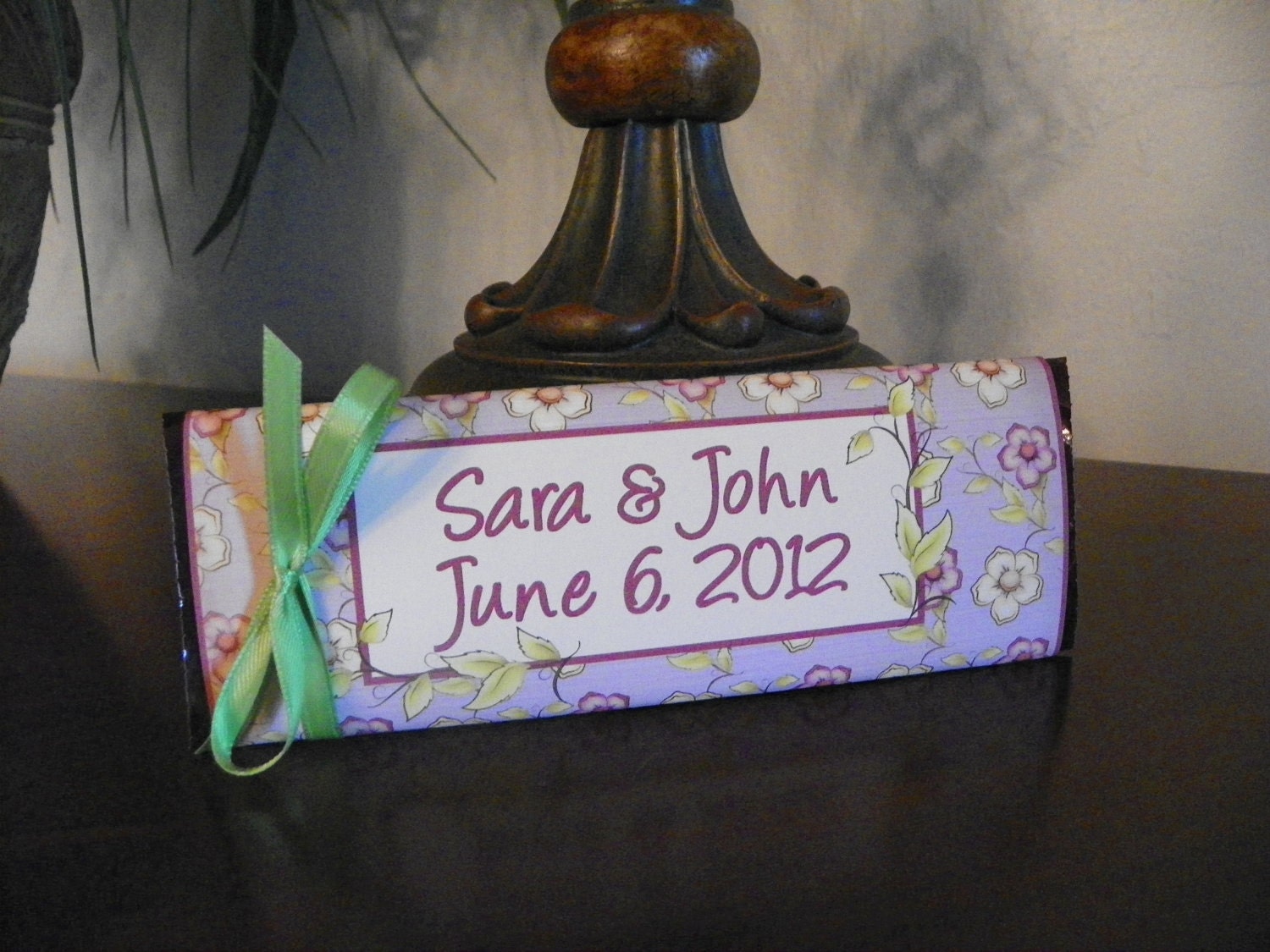 Candy Bar Wedding Favors Ideas