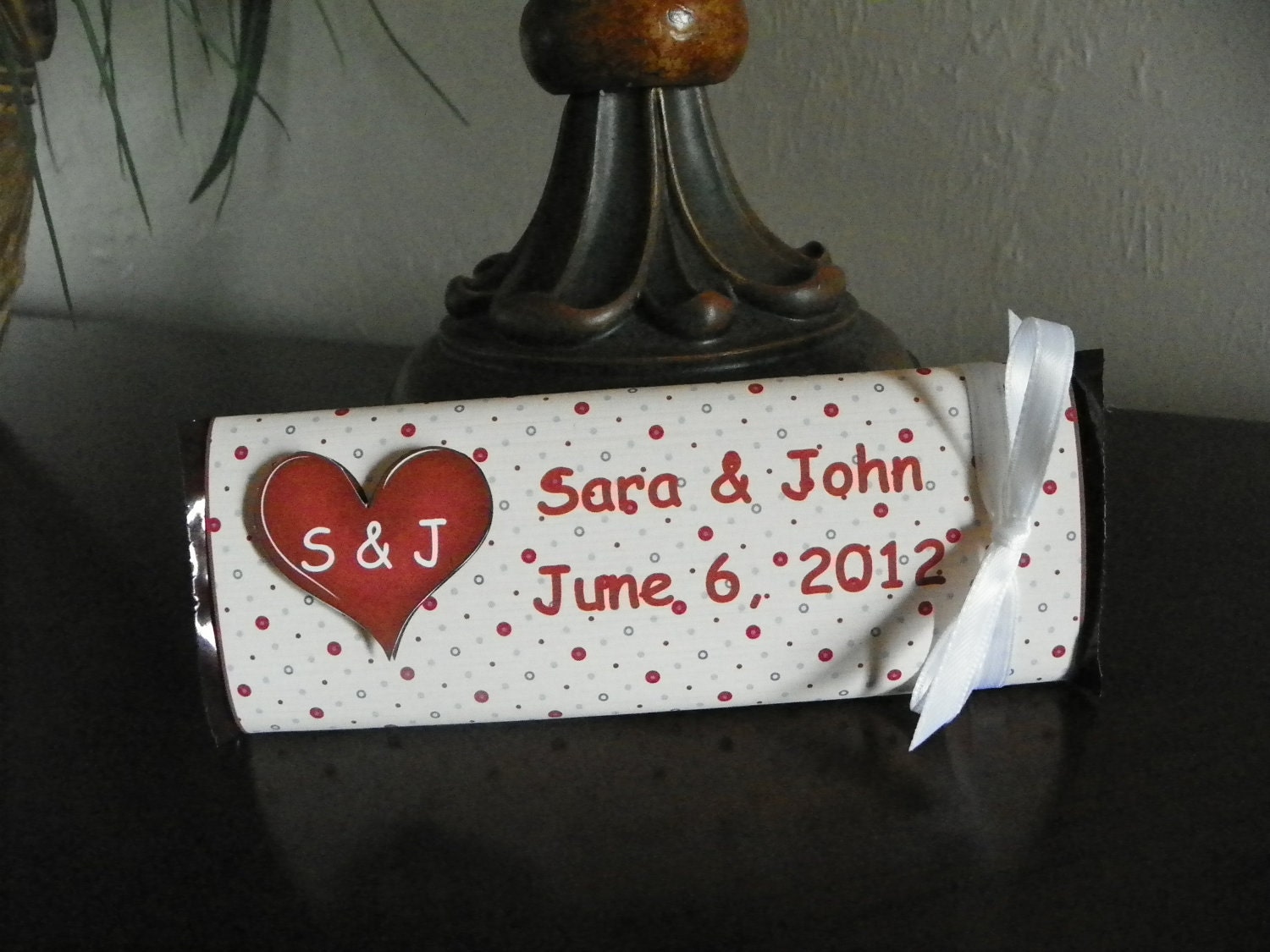 Candy Bar Wedding Favors Ideas