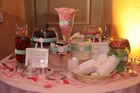 Candy Bar Wedding Favors Ideas