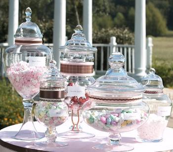 Candy Bar Wedding Reception