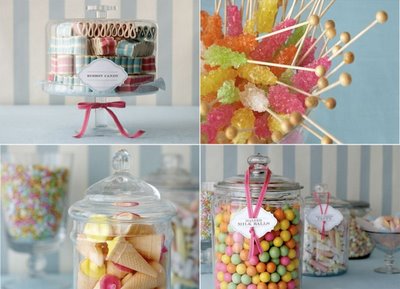 Candy Bar Wedding Reception