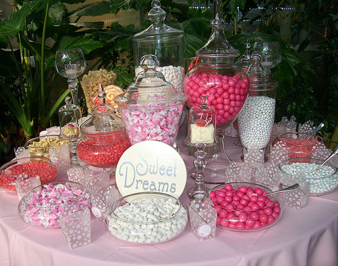 Candy Bar Wedding Reception