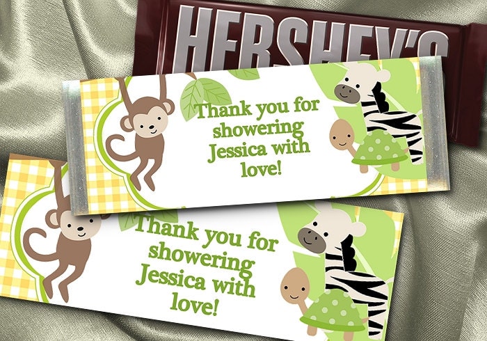 Candy Bar Wrappers For Baby Shower Favors