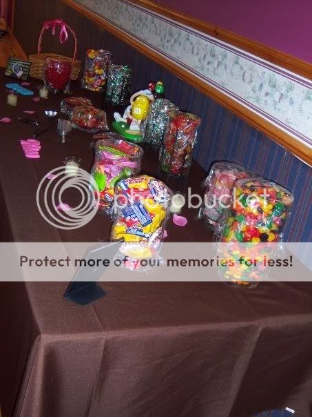 Candy Buffet Jars Plastic