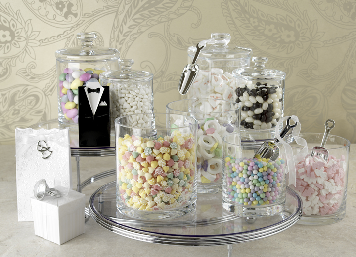 Candy Buffet Jars Set