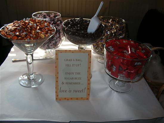 Candy Buffet Signs