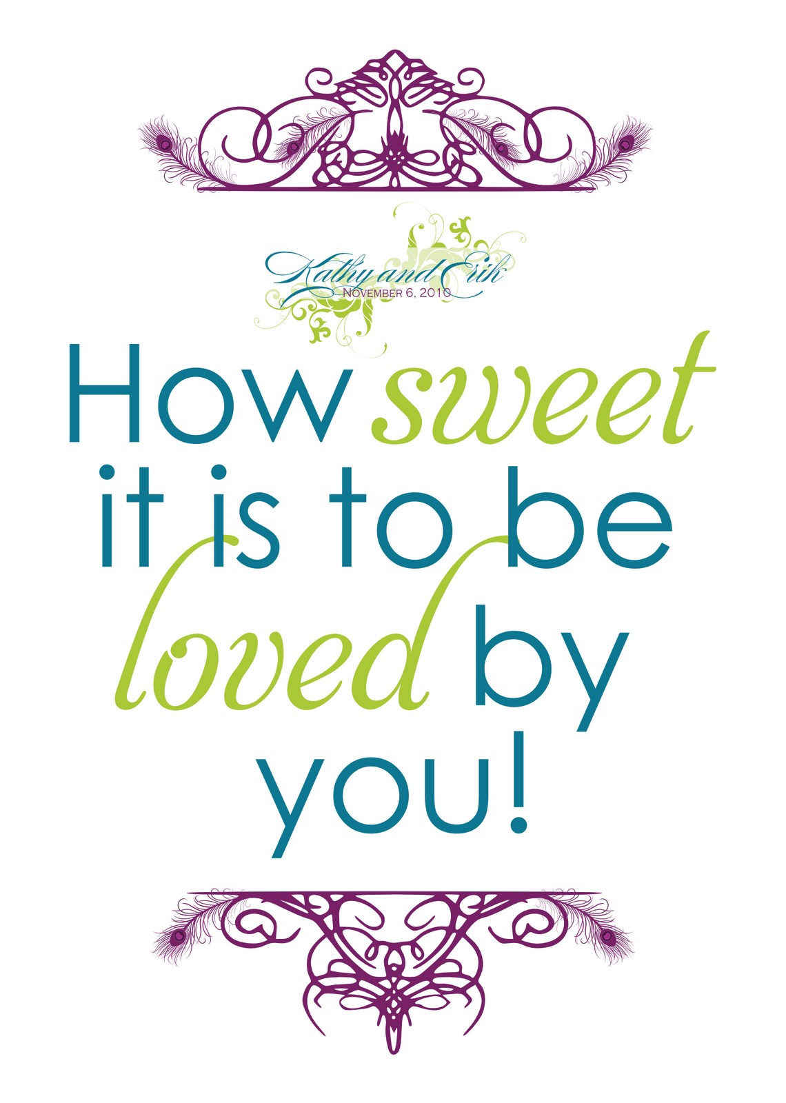Candy Buffet Signs Templates