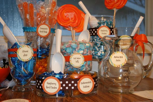 Candy Buffet Tags