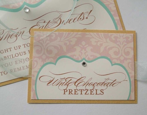 Candy Buffet Tags Etsy