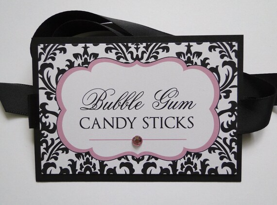 Candy Buffet Tags Free