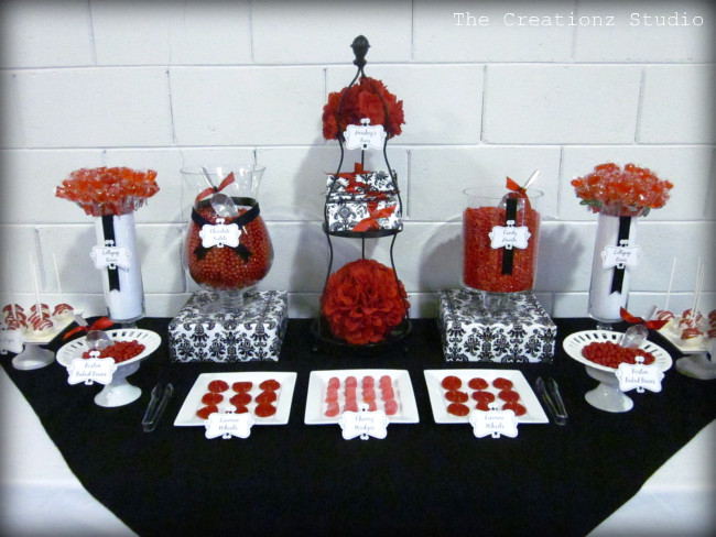 Candy Buffet Tags Template